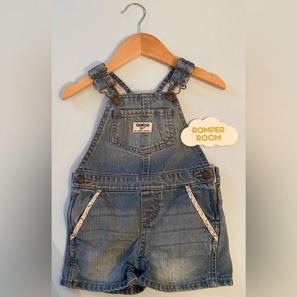 Osh Kosh Vestback Shortalls - Picture 1 of 1